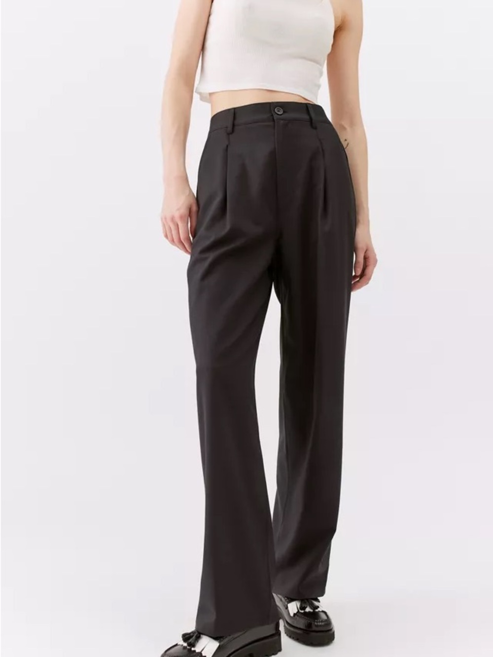 UO Helena Menswear High Rise Trouser Pant